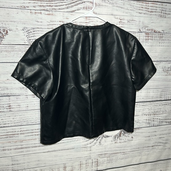 Bagatelle Black Boxy Crop Top Large - Picture 10 of 13